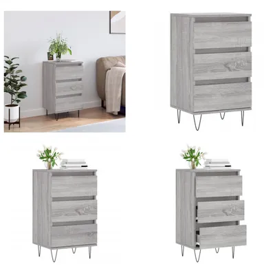 Produktbild von vidaXL Sideboard Grau Sonoma 40x35x70 cm Holzwerkstoff - Sideboard - Sideboards - Schrank - Anrichte
