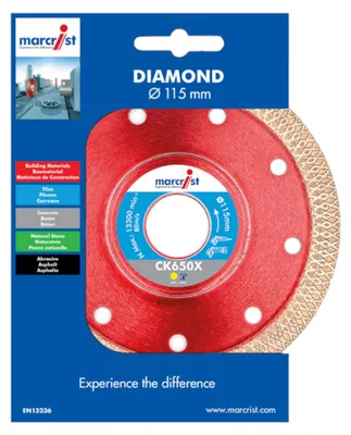 Produktbild von Marcrist Diamanttrennscheibe FZ850 230mm für Feinsteinzeug (bis 3cm)