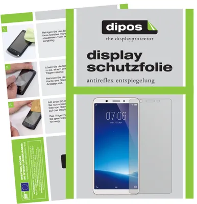 Produktbild von 6x Schutzfolie für Vivo Y71i matt Displayschutzfolie Folie Display Schutz dipos