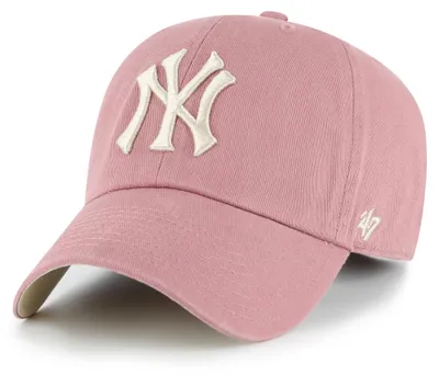 Produktbild von '47 Brand MLB New York Yankees Ballpark '47 CLEAN UP Cap Pink
