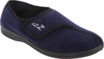 Obrázok produktu pre Zedzzz pánske papuče Connor / papuče so zapínaním na suchý zips DF839 (43 EUR) (Navy blue)