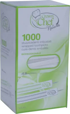 Immagine prodotto di Dispenser di stuzzicadenti confezionati singolarmente a' 1000 pezzi.