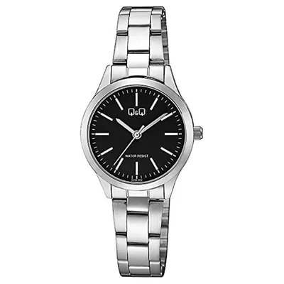 Produktbild von Q&Q C229-802Y Damen-Armbanduhr, Metall-Armband