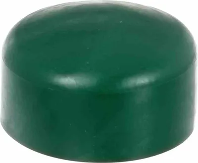 Produktbild von Alberts Pfostenkappe für runde Metallpfosten 60 mm Ø grün