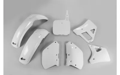 Produktbild von Kunststoffsatz Für Yamaha Yz 125 '89-'90, Yz 250 '89, Farbe Oem (Weiss) (Ya298E999)