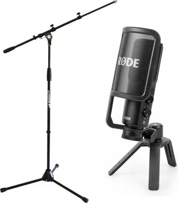 Produktbild von Rode NT-USB+ - USB-Kondensatormikrofon mit Stativ