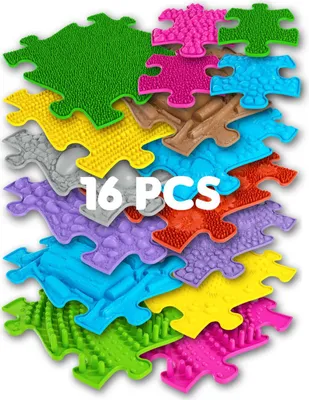 Produktbild von Muffik Riesiges 2A Puzzle Sensorisches Orthopädisches Mattenset