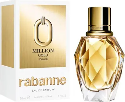 Image de Rabanne Million Gold For Her Eau De Parfum Spray 30ml