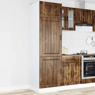 Immagine prodotto di Armadio da Cucina Lucca Rovere Fumo in Legno Multistrato