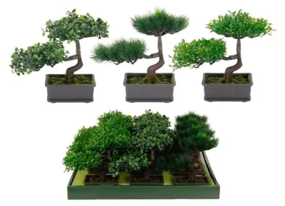 Zdjęcie produktu dla Sztuczna Roślina Bonsai 17X16X23Cm 317002000