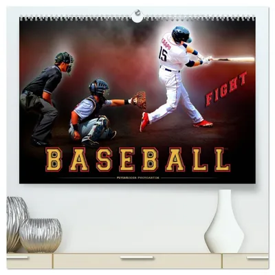 Produktbild von Baseball - Fight (hochwertiger Premium Wandkalender 2027 DIN A2 quer), Kunstdruck in Hochglanz