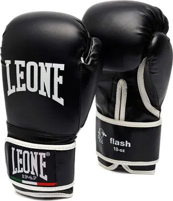 Image de Leone1947 Gants de combat Flash Noir 10 oz M Noir 10 oz M