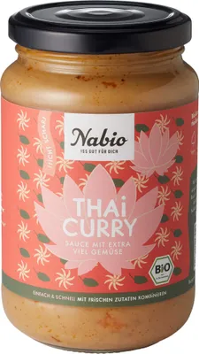 Produktbild von Asia Sauce - Thai Curry mit extra viel Gemüse 325ml