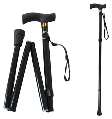 Produktbild von Famanu – Faltbare Wanderstöcke, rutschfeste teleskopische Wanderstöcke für Damen und Herren, ideal für Wanderungen und Bergtouren
