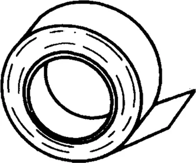 Productafbeelding van ROTH WERKE: Roth plakband, lengte: 66 meter, breedte: 50 mm, 1 stuk.