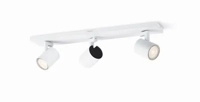 Produktbild von Philips myLiving Runner Decken-/Wandspot - 3x - Einbaustrahler - GU10 - 3 Glühbirne(n) - LED - 10,5 W - 2700 K