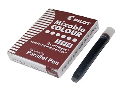 Zdjęcie produktu dla PILOT Tintenpatronen fr Fllhalter Parallel Pen, sepia