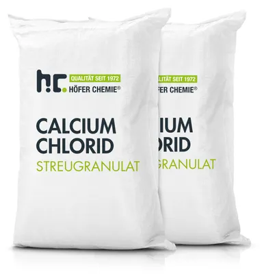Produktbild von 2x 25 kg Calciumchlorid Streugranulat & Entfeuchtergranulat