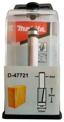 Produktbild von Makita Bündigfräser zweischneidig 9,5 mm - D-47721