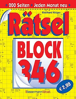 Produktbild von Rätselblock 346 (5 Exemplare à 2,99 EUR)