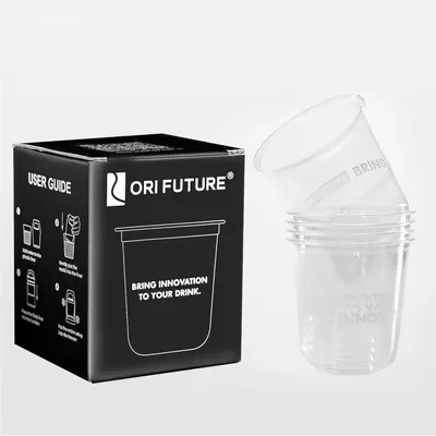 Plastikliner für Glazer Mini, 5er-Pack, transparent, BPA-frei