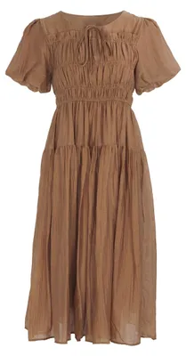 Image de Robe pour femme ALEIDA - marron, taille XXS