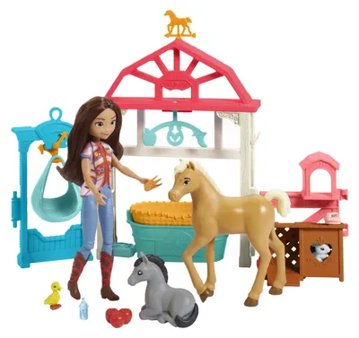 Obrázok produktu pre Spirit Luckys Tierbaby-Pflegestation mit Pony & Fohlen