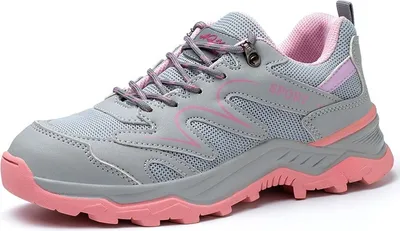 Produktbild von Damen Stahlkappenschuhe Damen Arbeitsschuhe Sicherheitsschuhe Atmungsaktiv Bequem Rutschfest Rosa (35-40)
