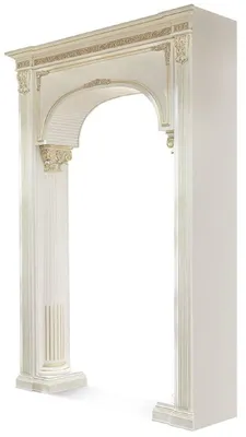 Immagine prodotto di Casa Padrino Cornice barocca Bianco / Oro 200 x H. 308 cm - Italy