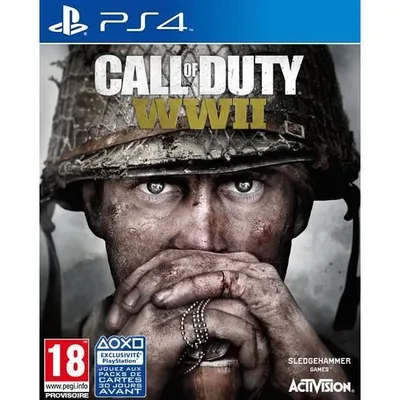 Zdjęcie produktu dla Activision Call of Duty : World War II, PlayStation 4, Tryb multiplayer, od 17 lat, Nośnik fizyczny