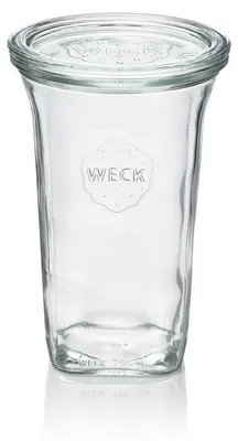 Image de 6x Weck pot Quadro avec couvercle Quadro 795 ml