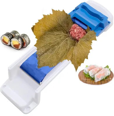Rolmaschine für Weinblätter, Gemüse, Fleisch, Sushi, ABS, 36 cm