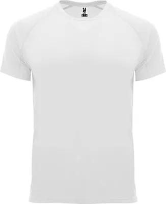 Produktbild von Roly Sport CA0407 | Bahrain T-Shirt mit Raglan-Ärmeln - Farbe: White 01 - Größe: M