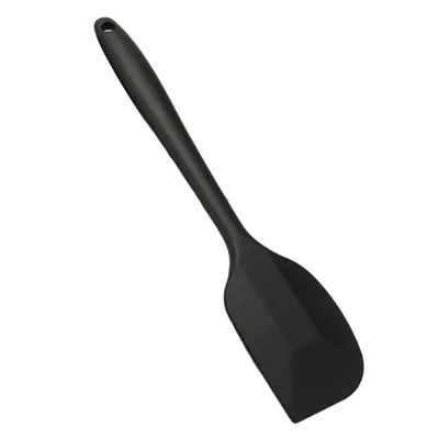 Produktbild von Heimküche Silikon Flexible Spatel -Kuchen -Creme -Schaber Kochen Backwerkzeug-Schwarz