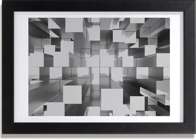 Produktbild von Bild 30x20 MDF-Rahmen, Wandkunst Abstraktion Hintergrund