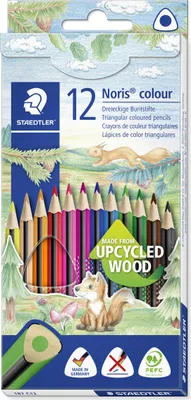 Obrázek produktu pro 10x Noris 187 C12 Pastelka Noris colo 12ST 100 % PEFC