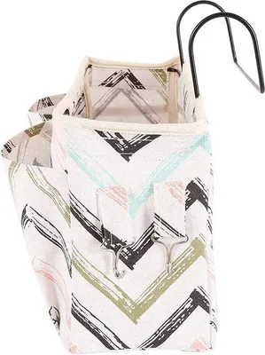 Productafbeelding van Famanu nachtkastjes organizer met opbergzakken - multicolor