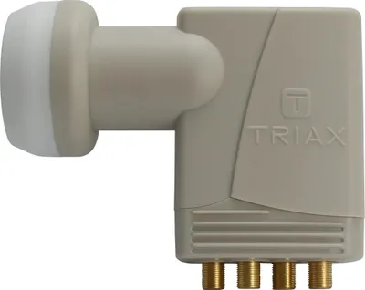 Produktbild von TRIAX Universal Quad LNB, 4 Ausgänge, 4 Teilnehmer, 1 Stk.