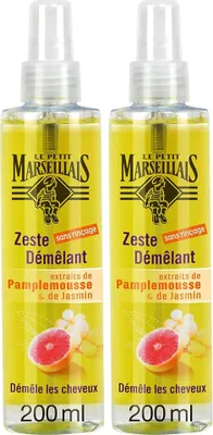 Produktbild von Le Petit Marseillais Jasmin Grapefruit Leave-in Conditioner 2 x 200 ml Frankreich