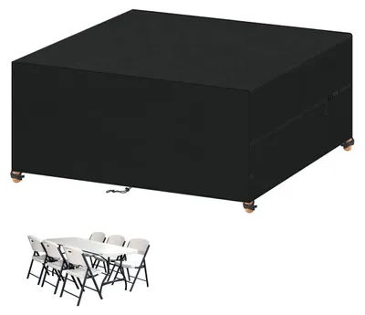 Produktbild von Gartenmöbel Abdeckung Wasserdicht 420D Oxford 160x130x90cm