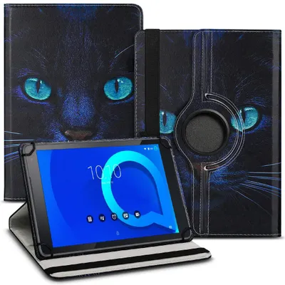 Produktbild von Schutzhülle Tablet Hülle für Tabwee T50 T90 / W90 Tasche Schutz Case 360 DrehbarFarbe 360 Uni:Motiv 4
