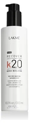 Produktbild von Lakme K2.0 Recover Restore Shampoo fü r geschä digtes Haar 300 ml