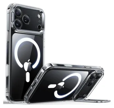 Produktbild von Esr Classic Hybrid Kickstand Magsafe Fall für Iphone 17 Pro Max - klar