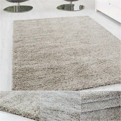 Produktbild von Hochflor Shaggy Langflor-Teppich Wohnzimmerteppich Soft Einfarbig in 14 Farben, Grösse:160x230 cm