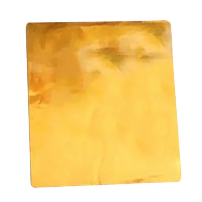 Produktbild von 100pcs Multi-Farb-Aluminiumfolie Candy Paper Chocolate Chocolate Sweet Paket Wrapper-Gold