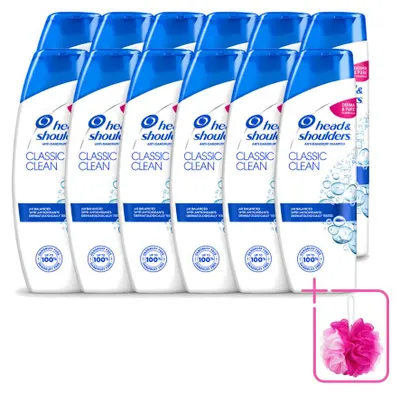 Produktbild von 12 x Head & Shoulders Shampoo Classic Clean 200 ml - Sparpackung - 12 Stücke