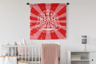 Produktbild von MuchoWow® Wandteppich Wandbehang Jahrgang - Gestaltung - Text 90x90 cm Tapisserie Dekoration Wandtuch - Wandaufhänger