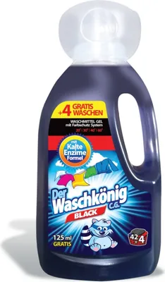 Produktbild von Waschkonig Waschgel 54P Schwarz 1.625L