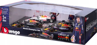 Produktbild von Bburago SET VON F1-RENNWAGEN Red Bull RB16B RB18 RB19 1:43 BBURAGO 18-38092