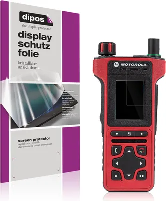 Produktbild von 4x Schutzfolie für Motorola MTP8500Ex klar Displayschutzfolie Folie Display Schutz dipos